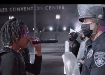 Grammy 2021: Lil Baby protesta contra la violencia policial