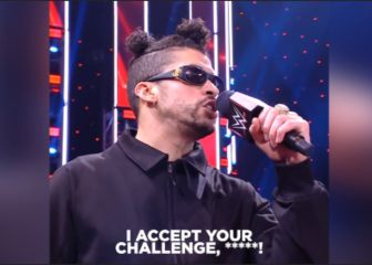 Bad Bunny acepta el reto de The Miz y lo sorprende de esta manera