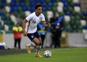 Bryan Reynolds tuvo sus primeros minutos con USMNT