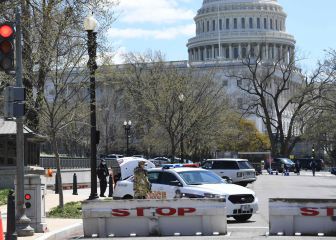 Ataque al Capitolio de USA: sospechoso y un agente murieron