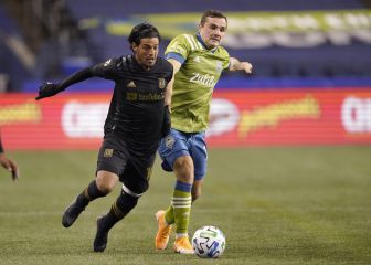 Carlos Vela es sustituido y se retira del estadio de LAFC