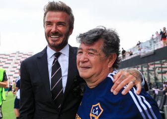 ¡Emotivo reencuentro de Beckham con asistente del Galaxy!