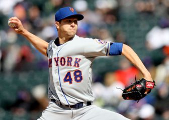 Jacob deGrom luce en victoria de los Mets sobre los Rockies