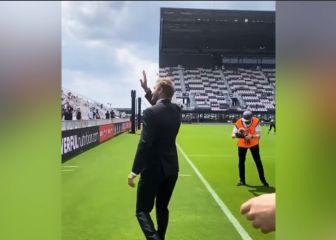 Increíble recibimiento a Beckham por parte de la afición en Miami