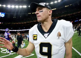 Drew Brees vivió un 2020 plagado de lesiones