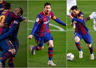 El doblete de Lionel Messi en la goleada del Barcelona a Getafe