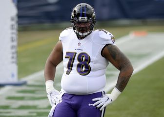 Orlando Brown, nuevo tackle de Patrick Mahomes