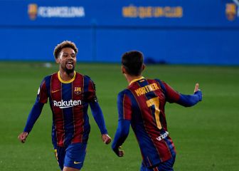Konrad de la Fuente, doblete y golazo de triunfo con Barça B