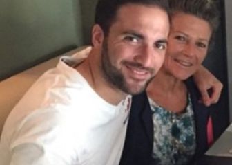Muere la madre de Higuaín