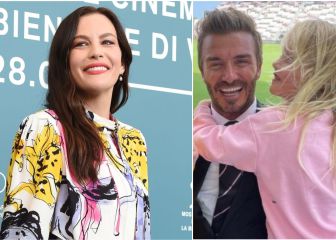 Liv Tyler presenta a Beckham como el padrino de sus hijos