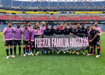 Inter Miami saltó al campo con mensaje para los Higuaín