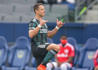 ¡Imparable! Chicharito marca en el clásico ante LAFC