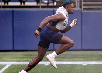 Se acabó el sueño olímpico para D.K. Metcalf