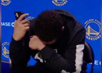 Las lágrimas de la madre de Juan Toscano por su extensión con Warriors