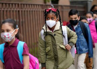 Los CDC recomiendan uso de mascarilla en escuelas