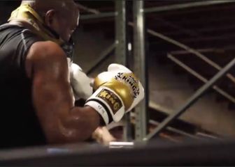 Así es el entrenamiento de Anderson Silva previo a su pelea con Julio Cesar Chavez Jr.