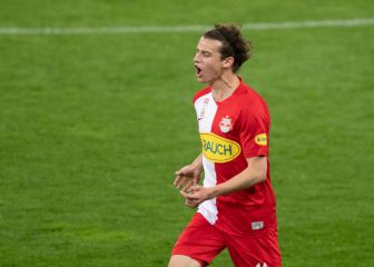 Aaronson cierra de maravilla la temporada de RB Salzburg
