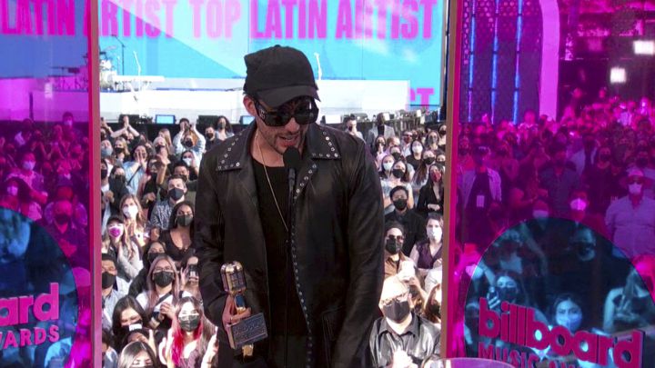 Bad Bunny se llevó 4 premios, incluido ‘Mejor Artista Latino’ en los Billboard Music Awards 2021