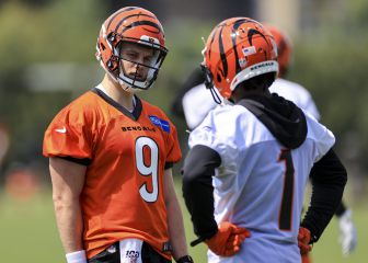 Joe Burrow entrena y apunta al inicio de temporada