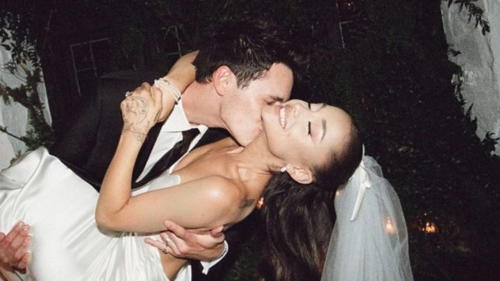 Ariana Grande y Dalton Gomez: Las primeras imágenes de su boda