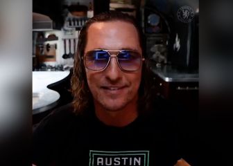 Matthew McConaughey desea suerte a Chelsea y Pulisic