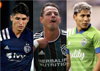 Los goleadores al acecho de Chicharito Hernández