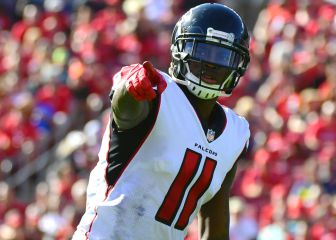 Falcons aceptarán una pick de segunda ronda Julio Jones