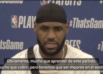 Las palabras de LeBron luego de caer en el cuarto juego