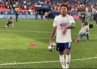 Así recibió Weston McKennie el MVP de la Nations League