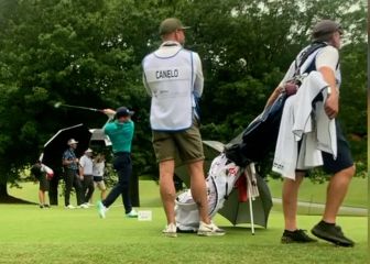 Canelo sorprendido por tener fanáticos en el golf