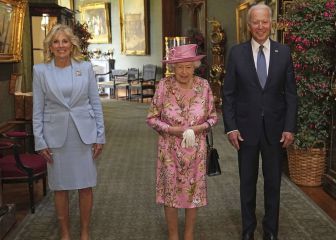 Joe Biden se reúne con la reina Isabel II en Windsor