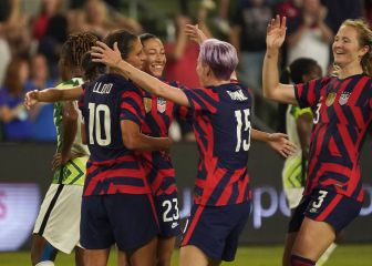 Selección femenil de USA derrotó a Nigeria en amistoso