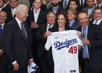 Joe Biden recibe a Los Angeles Dodgers en la Casa Blanca