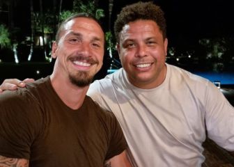 Zlatan se reencuentra con Ronaldo y las redes estallan