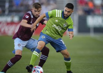 El salvadoreño Alex Roldán marca su primer gol en la MLS