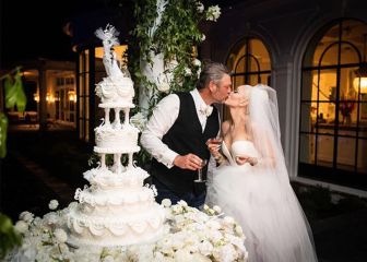 Gwen Stefani comparte fotos de su boda con Blake Shelton