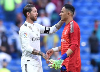 Keylor y Ramos se reencuentran