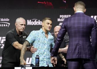 McGregor y Poirier calman los ánimos en ceremonia de pesaje