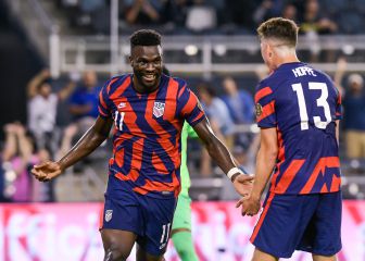 Estados Unidos gana, gusta y golea frente a Martinica