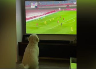 El fanático más peludo del futbol en Juegos Olímpicos