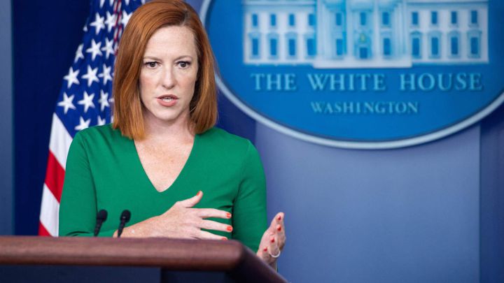 Jen Psaki, secretaria de prensa de la Casa Blanca