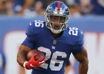Saquon Barkley ya entrena de nuevo con los 'G-Men'
