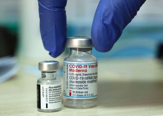 Porcentaje de la población vacunada y tercera dosis