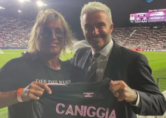 Encuentro de leyendas entre Beckham y Caniggia en Miami