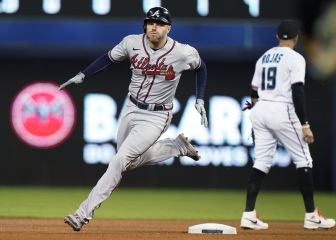 Freddie Freeman bateó su segundo ciclo con Atlanta Braves