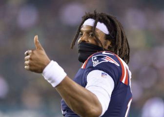 Cam Newton mantiene a raya al novato Mac Jones en Patriots