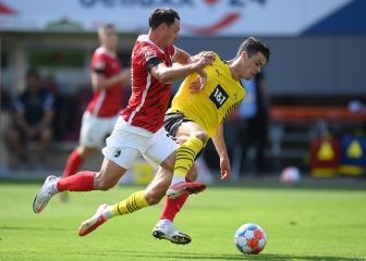 Gio Reyna culmina semana de mala manera con Dortmund