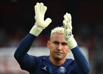 Keylor no cede y es titular para el debut de Messi con el PSG