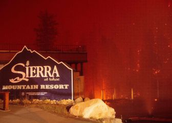 Caldor Fire: Evacúan a los residentes de South Lake Tahoe por incendio