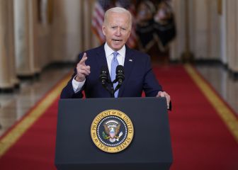 Biden señala que “ya era hora” de terminar la guerra en Afganistán